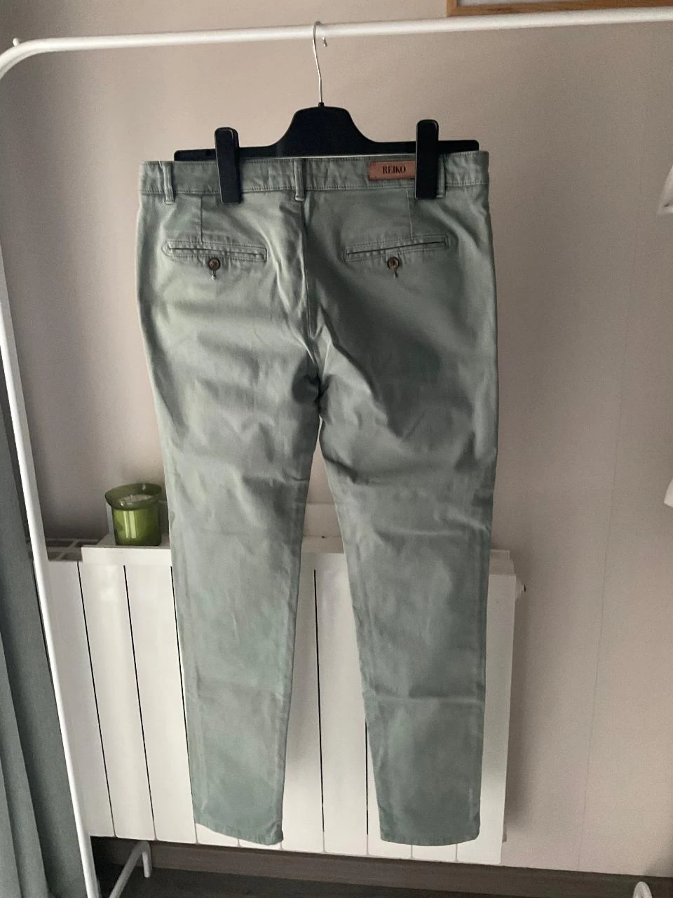 Pantalón chino verde menta Reiko – FR 40 / US 30 – Muy buen estado – photo 4